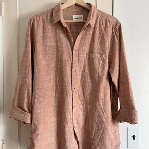 Men's Button-Down Long sleeve shirt Cedarwood State